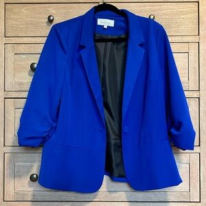 Royal blue blazer